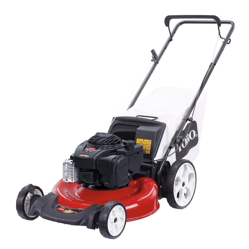 Toro Recycler High Wheel Gas Walk Behind Push Bagging Lawn Mower 21332 from Toro