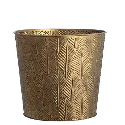 Wedding Party Long Decorative Pots for Garden Metal Planter Home Indoor Outdoor Garden Usage Customized Size Metal Planter