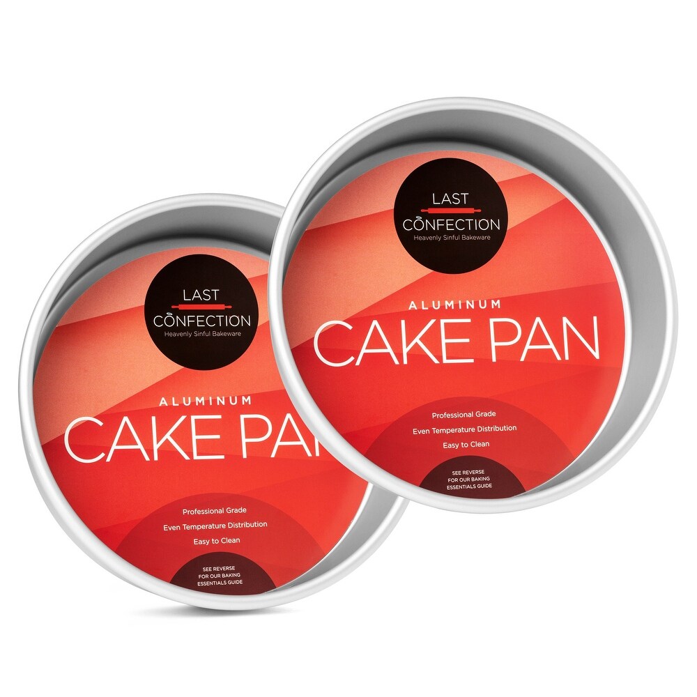 Round Aluminum Cake Pan Sets   Last Confection