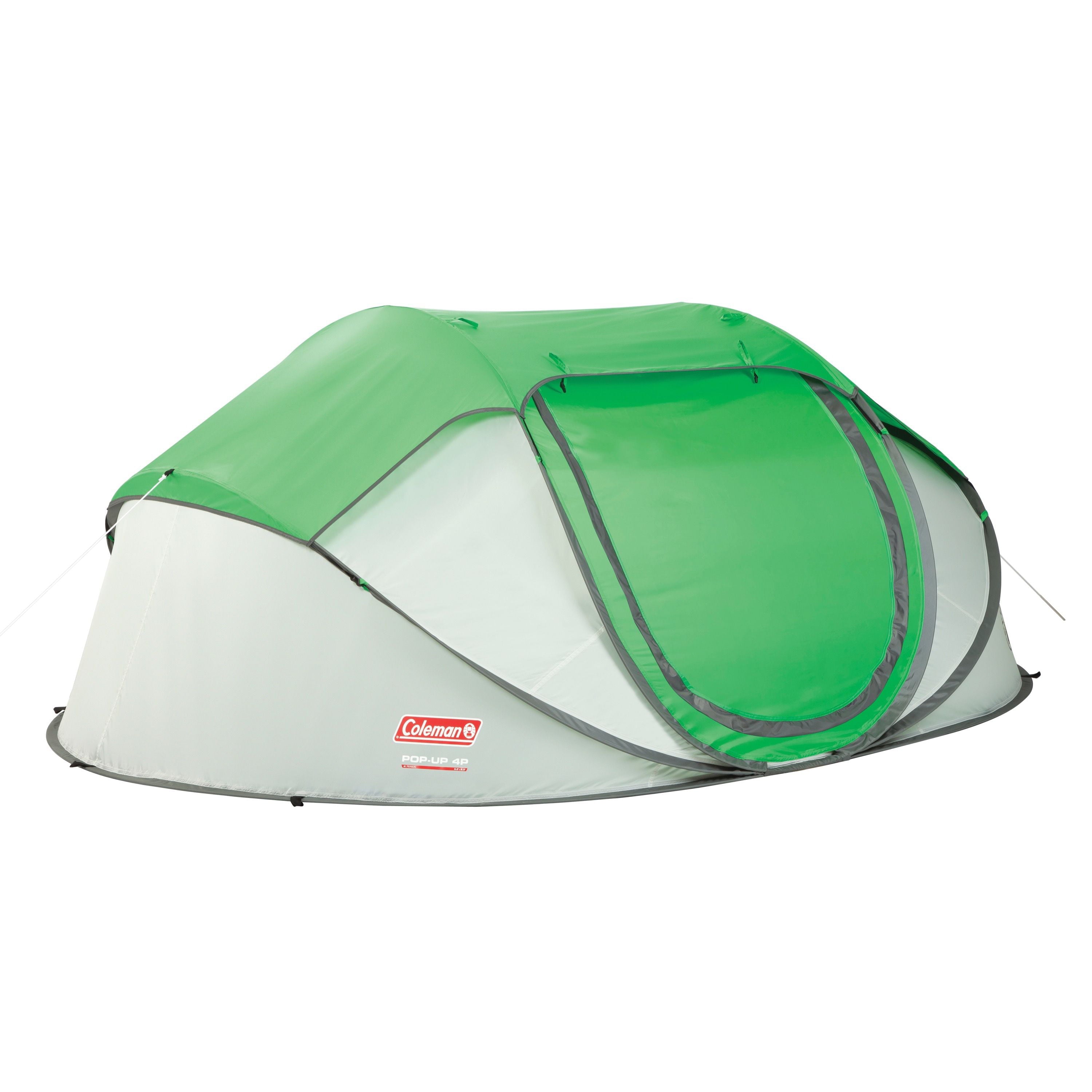 Coleman 4-Person Instant Pop-Up Tent 1 Room， Green