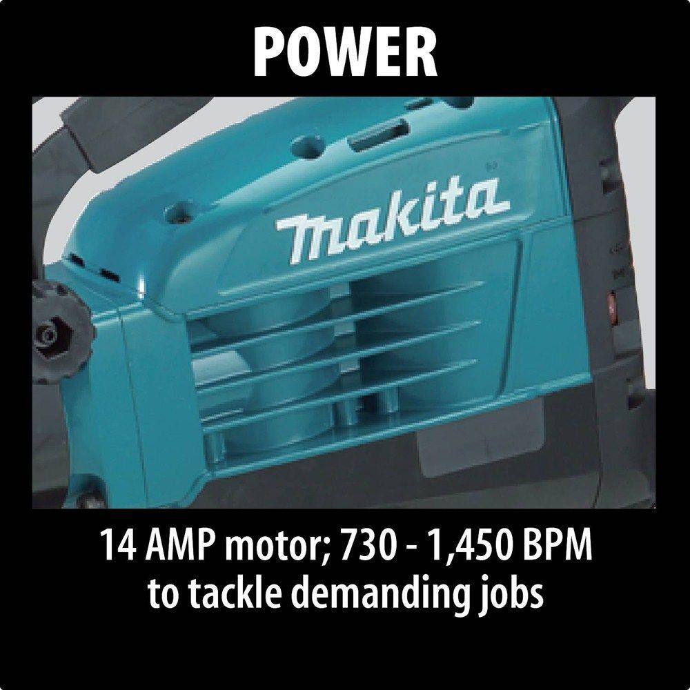 Makita 14-Amp 1-18 in. Hex 42 lb. AVT Breaker Hammer HM1317CB