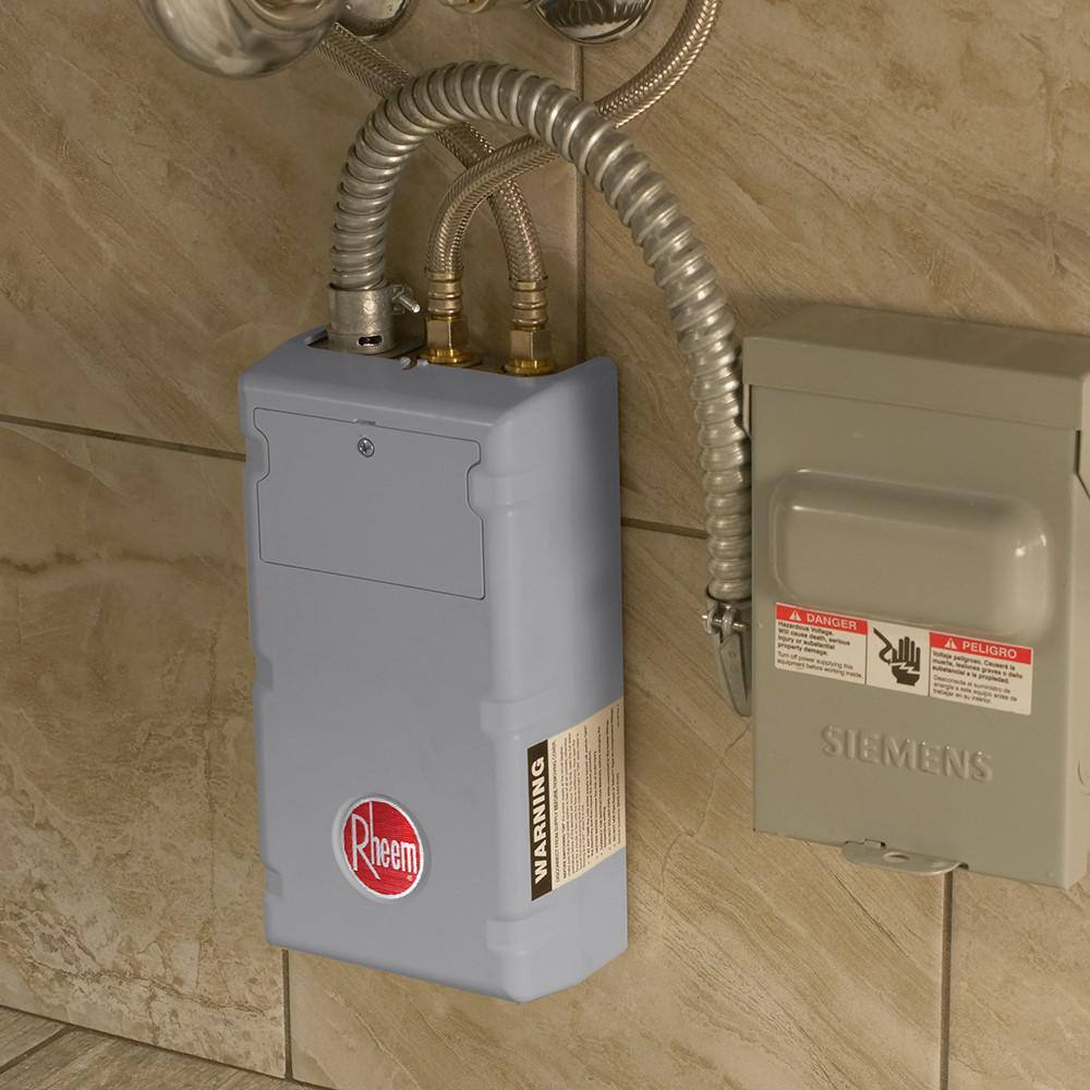 Rheem 4.1 kW 208-Volt Thermostatic Tankless Electric Water Heater Commercial RTEH4208T