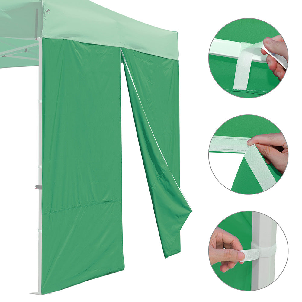 Yescom Canopy Tent Wall with Zip 10x7ft UV50+ CPAI-84