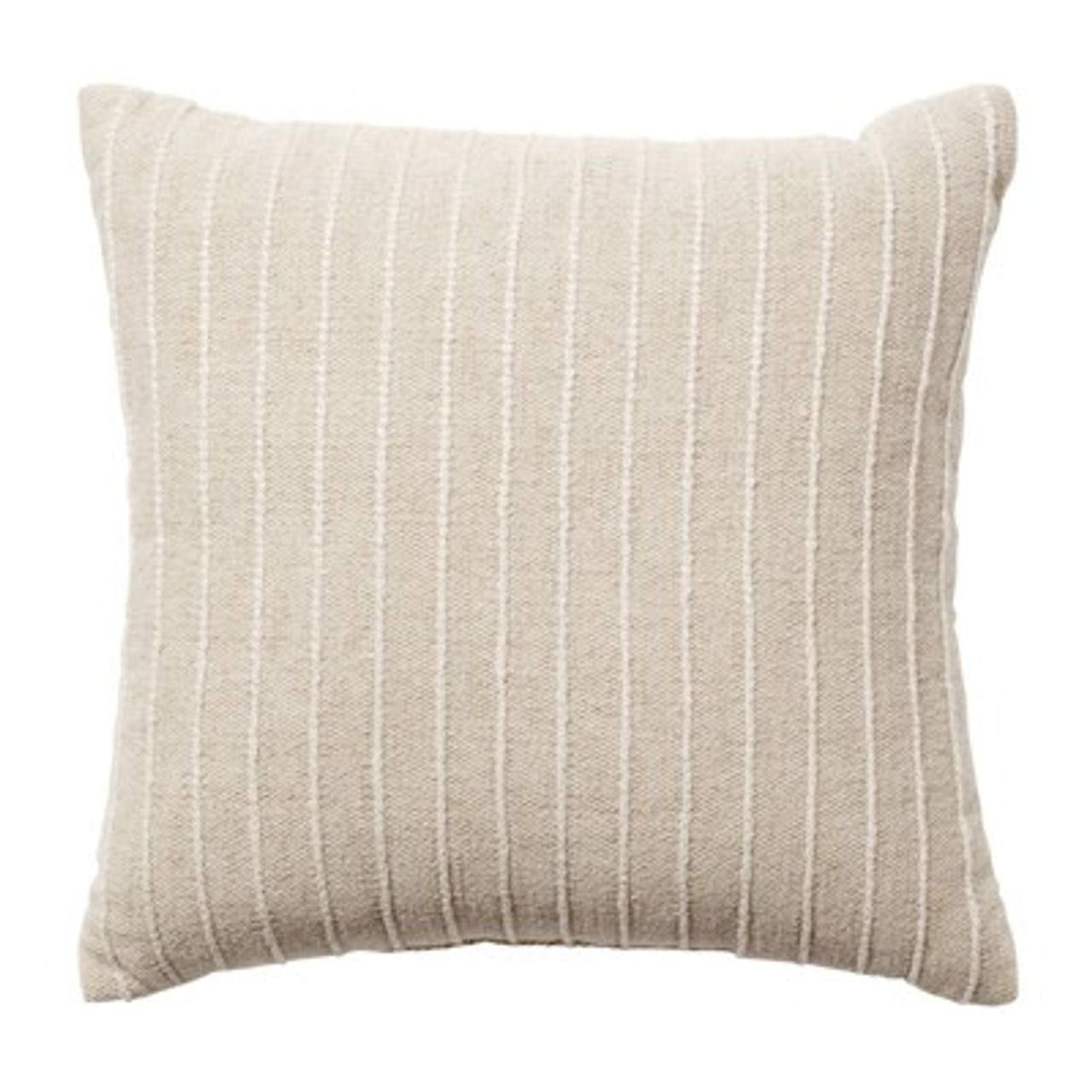 Nate Home by Nate Berkus Textured Decorative Pillow， 20 x 20， Natural/Tan