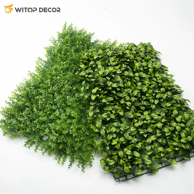 Factory Price Garden Supplies Vertical Faux Grass Wall Artificial Boxwood Hedge Wall Decor