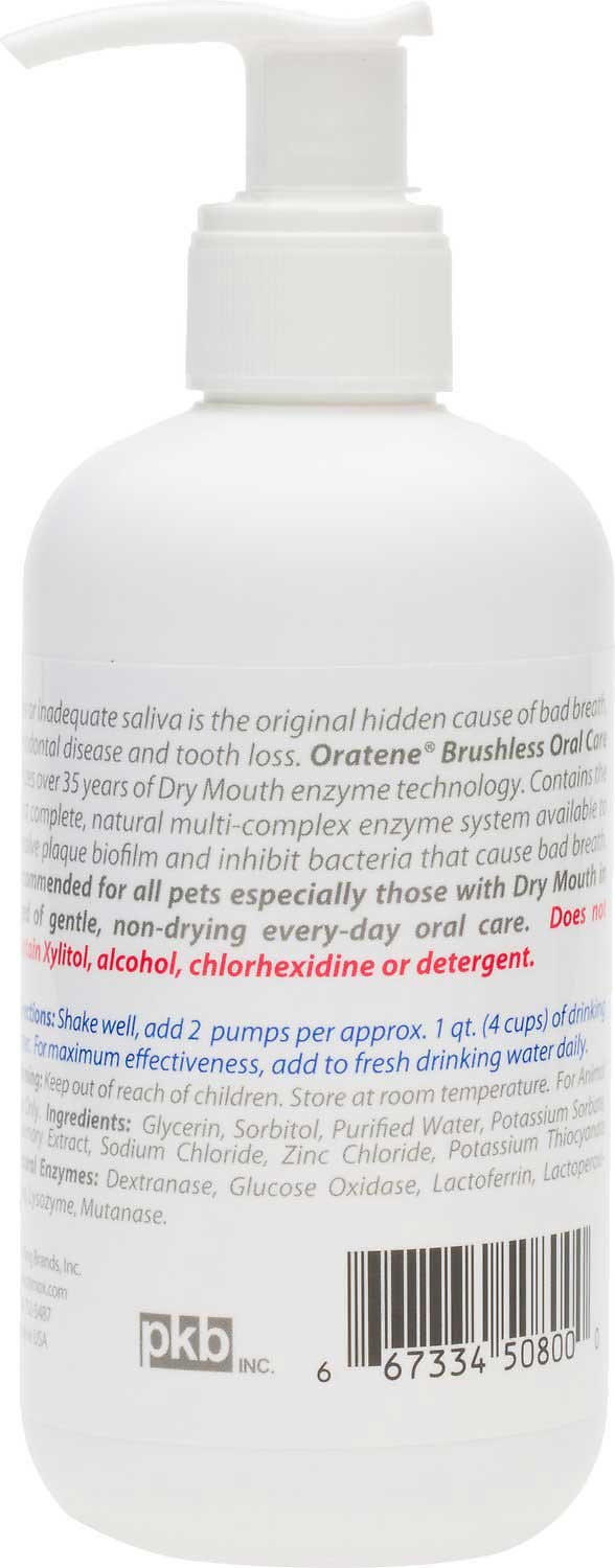 Oratene Enzymatic Brushless Oral Care Dog and Cat Dental Water Additive  andndash; Pet Empire and Supplies