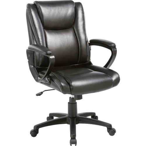 Lorell Soho High-back Leather Chair (81801)