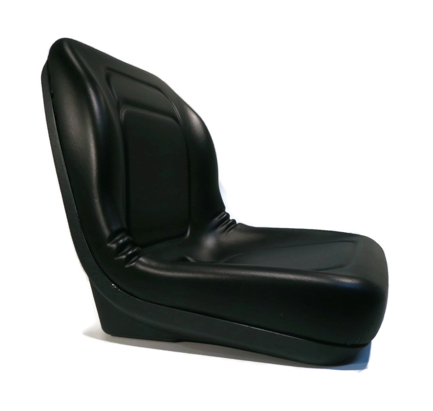 The ROP Shop | Black High Back Seat W/ Pivot Rod Bracket for John Deere X320 X324 X340 X360