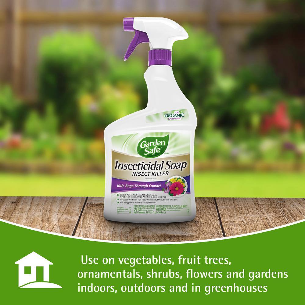 Garden Safe 32 oz. Insecticidal Soap Ready-to-Use HG-93216