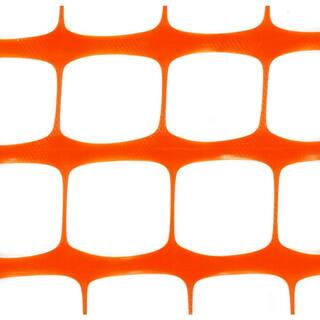 Tenax 4 ft. x 100 ft. Orange Guardian Safety Barrier Fence 2A060006