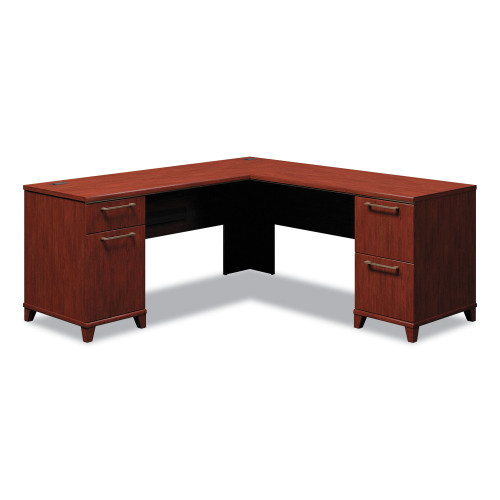 Bush Enterprise Collection L-Desk Pedestal， 70.13