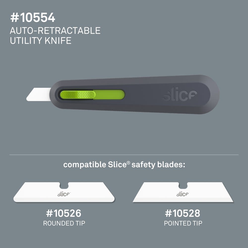 Slice Utility Knife Auto Retractable Nylon Handle