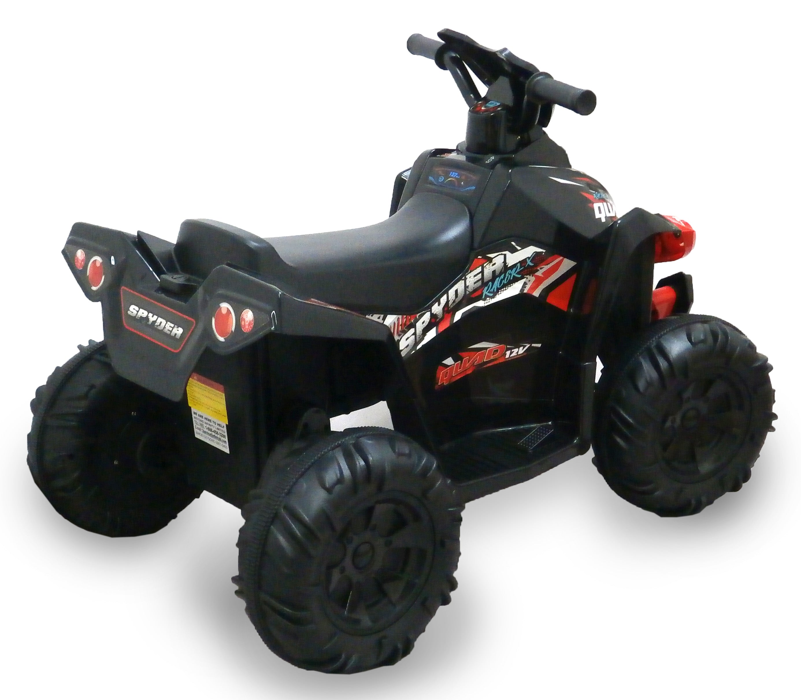 Wonderlanes ATV Quad Extreme Racer Ride On in Red, 12V Battery Powered , Best for Kids/ Toddlers/ Children/ Boys/ Girls