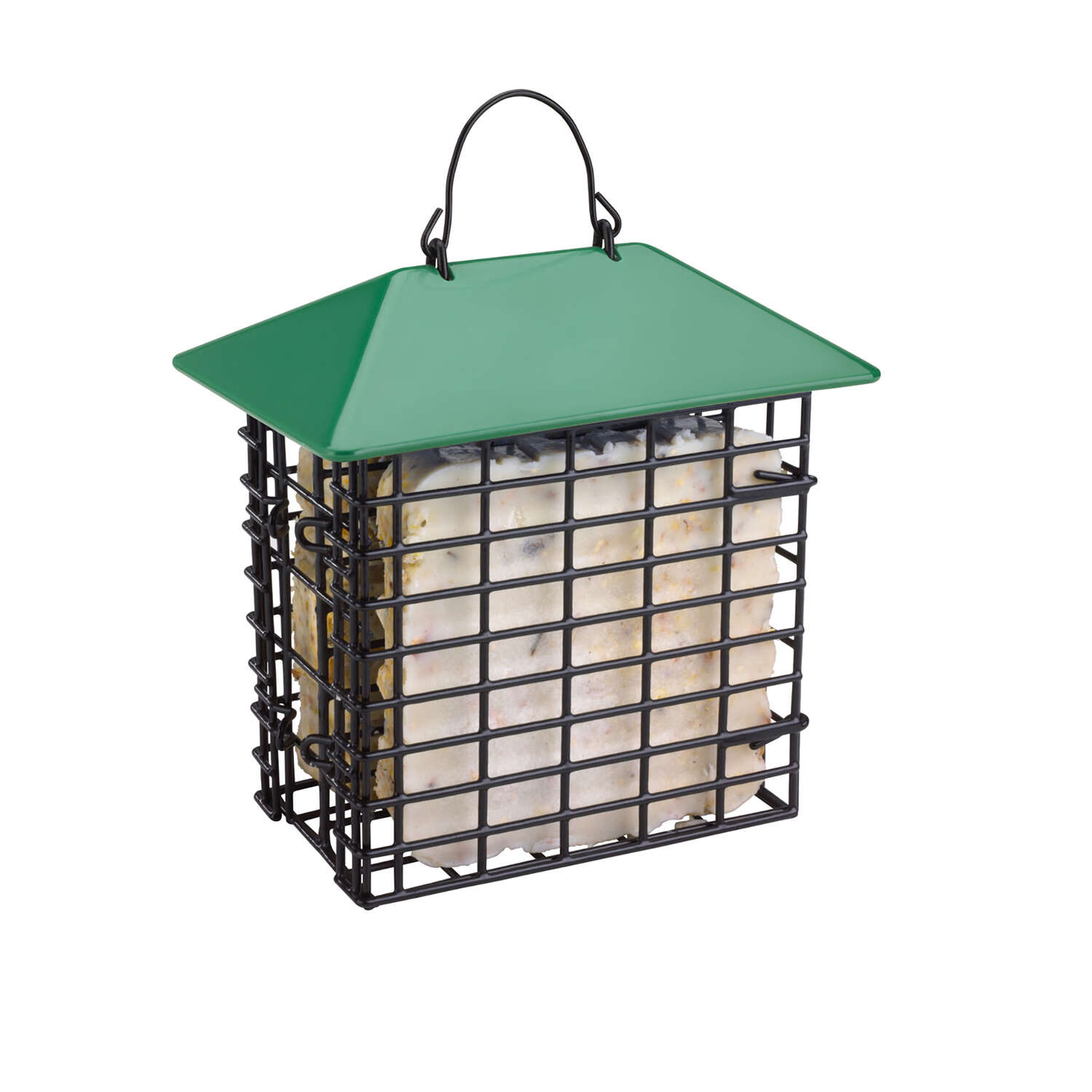 Stokes Select 4 lb Metal/Plastic Double Suet Basket 1 ports