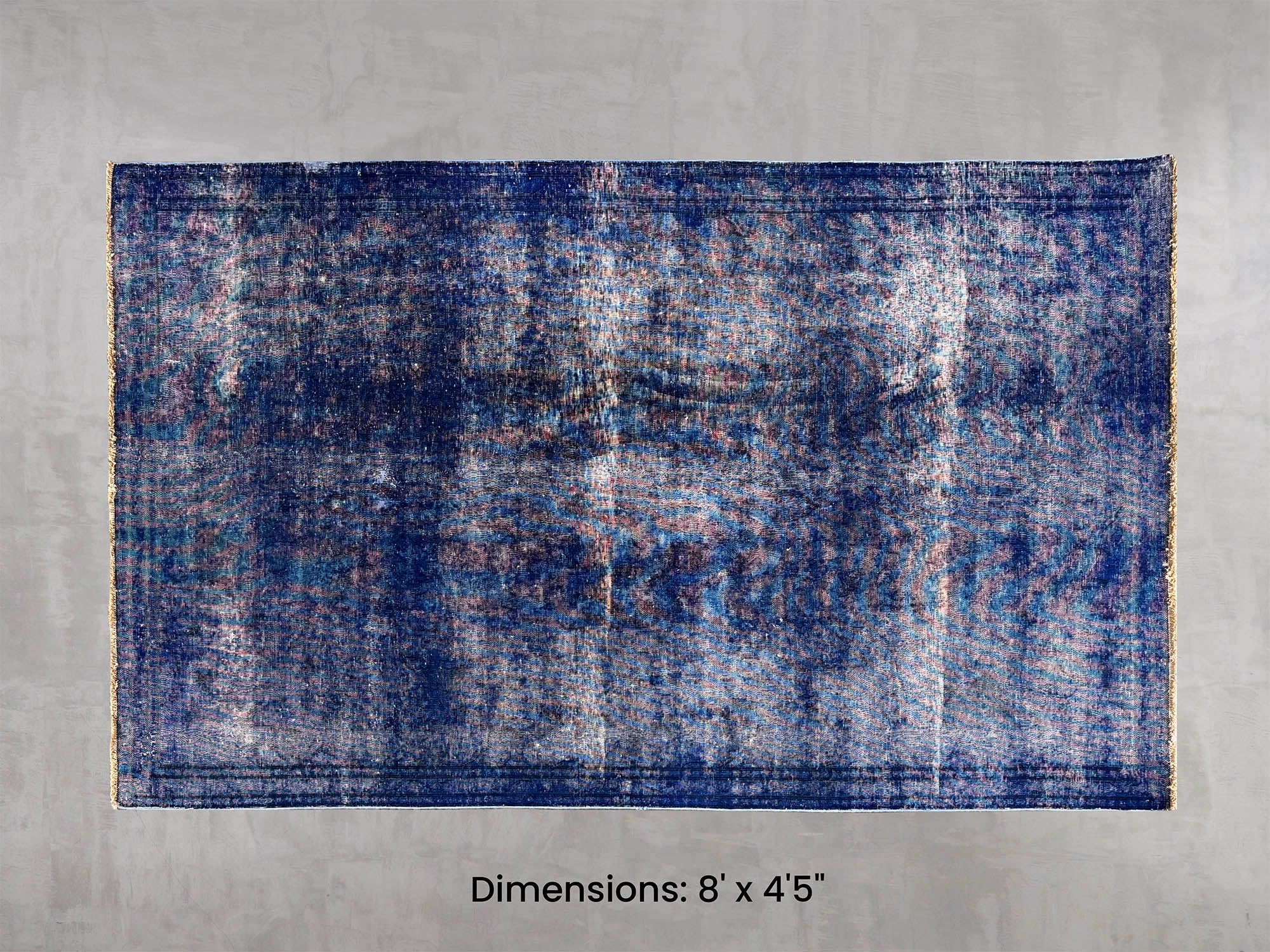 Namaste Rug -  Blue 8' x 4'5