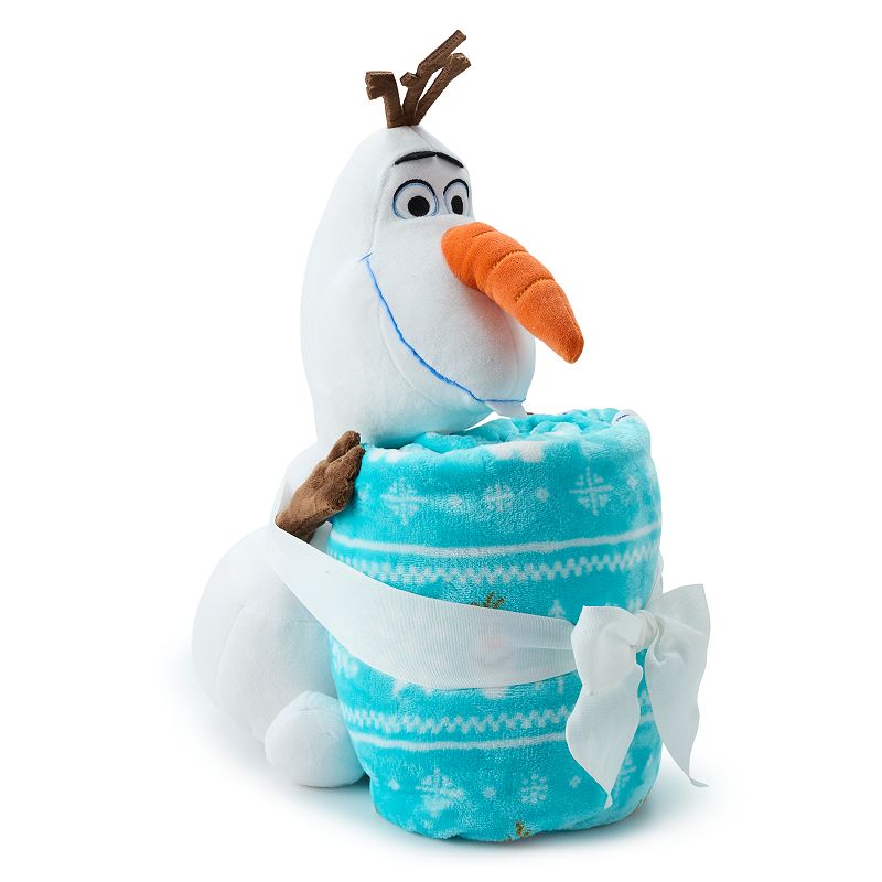 Disney's Frozen Olaf Buddy and Throw Blanket Set by The Big One Kids?