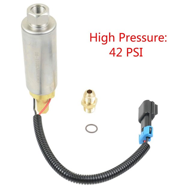 Geluoxi Eby 101722 2436 High Pressure Electric Fuel Pump For Fuel Injected Marine Engines With Unthreaded End For Great Combustion And Quick Start