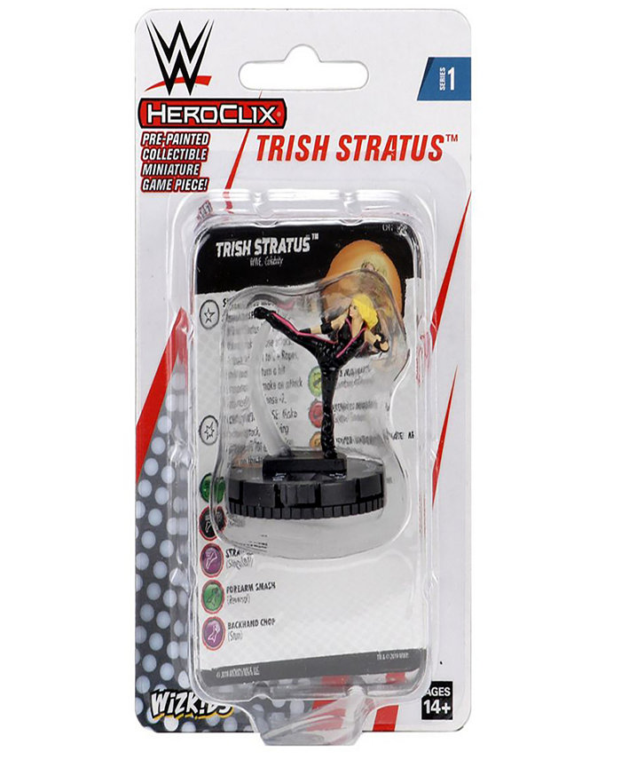 WizKids Games WWE HeroClix Trish Stratus Expansion Pack Mintuesiatures Game