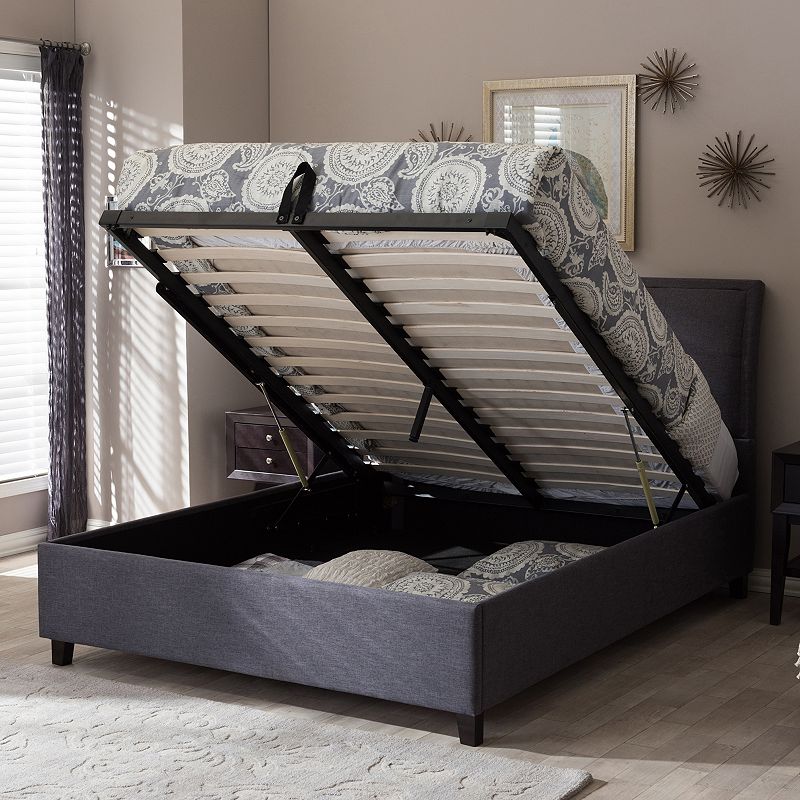 Baxton Studio Lea Queen Platform Bed