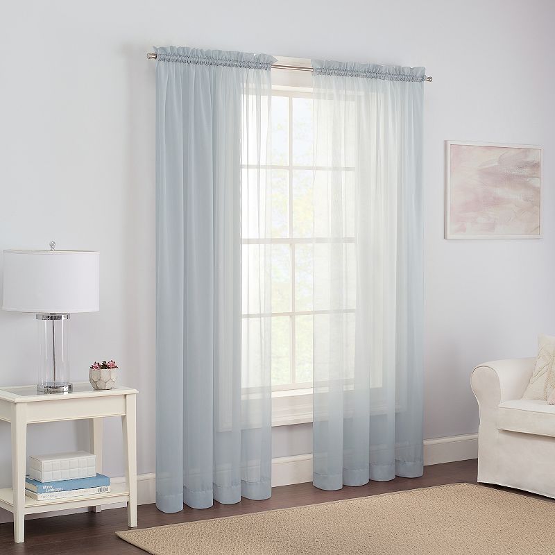 eclipse 2-Pack Victoria Voile Window Curtains