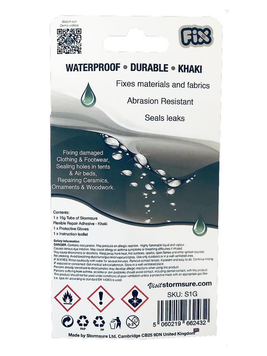 Stormsure Flexible Repair Adhesive 15g Khaki