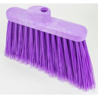 CFS Brands Sparta 12 in. Purple Polypropylene Flagged Upright Broom Head (12-Pack) 36867EC68