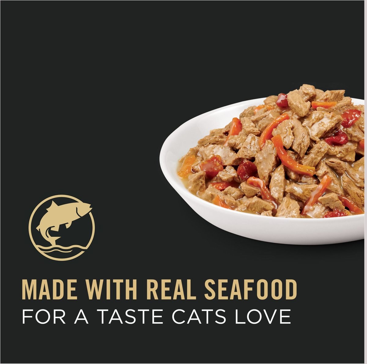 Purina Pro Plan Adult Seafood Stew Entree in Sauce Canned Cat Food