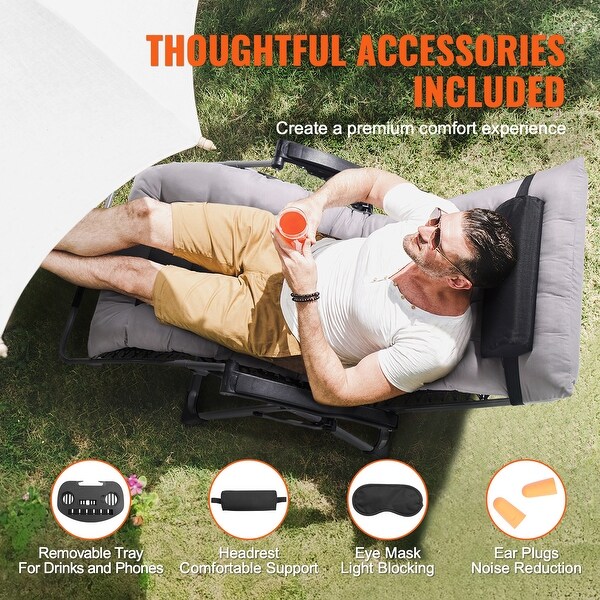 Zero Gravity Chair Zero Gravity Recliner Lounge Chair for Indoor and Outdoor