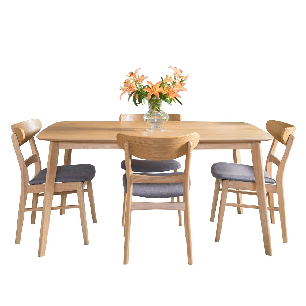 Bryner Mid Century Modern 5 Piece Dining Set by Christopher Knight Home