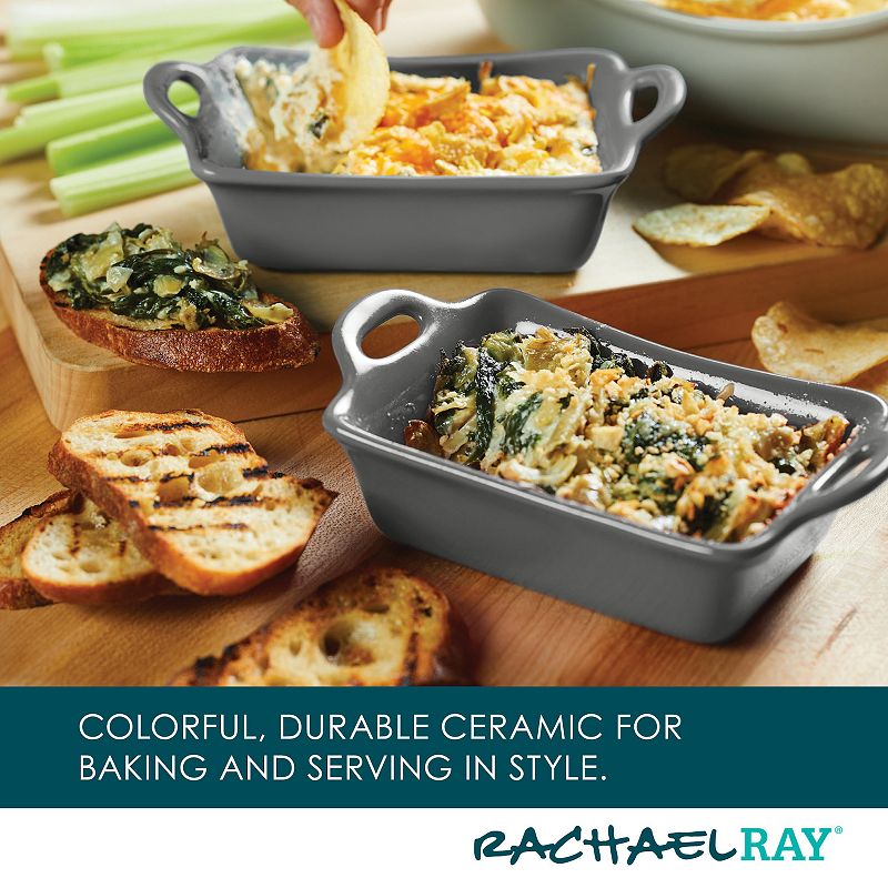 Rachael Ray Ceramics 2-pc. Rectangular Au Gratin Set