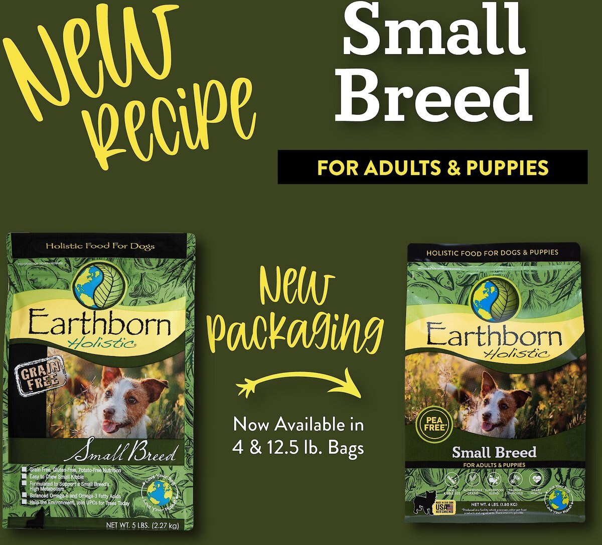 Earthborn Holistic Small Breed Dry Dog Food