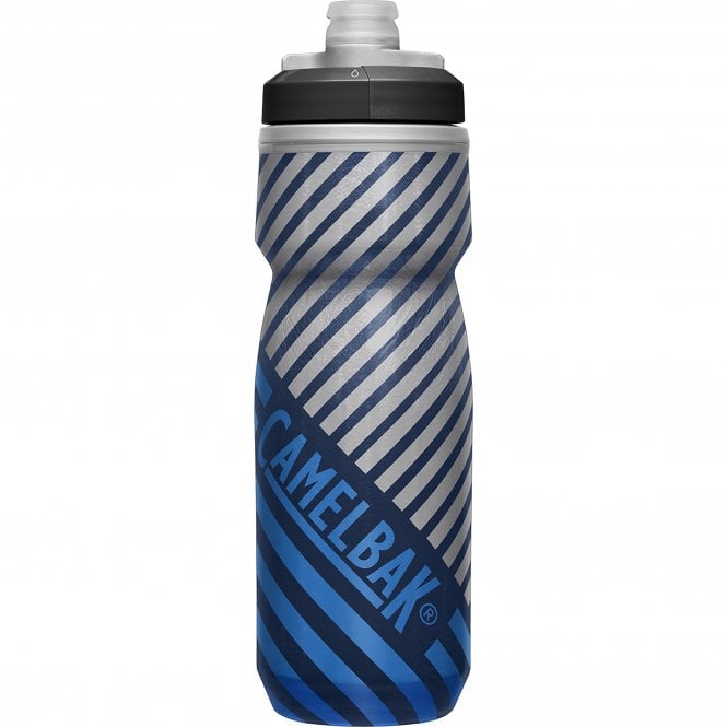 Camelbak Podium Chill Outdoor Water Bottle - 21oz - Navy Stripe - 2022