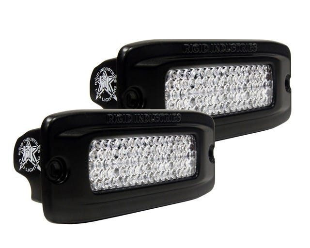 Rigid Industries SR-Q Flush Mount Diffused Back Up Light Kit - 98003