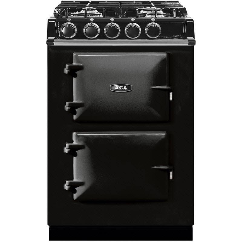 AGA 24in Classic City Dual Fuel Range ATC2DF-BLK