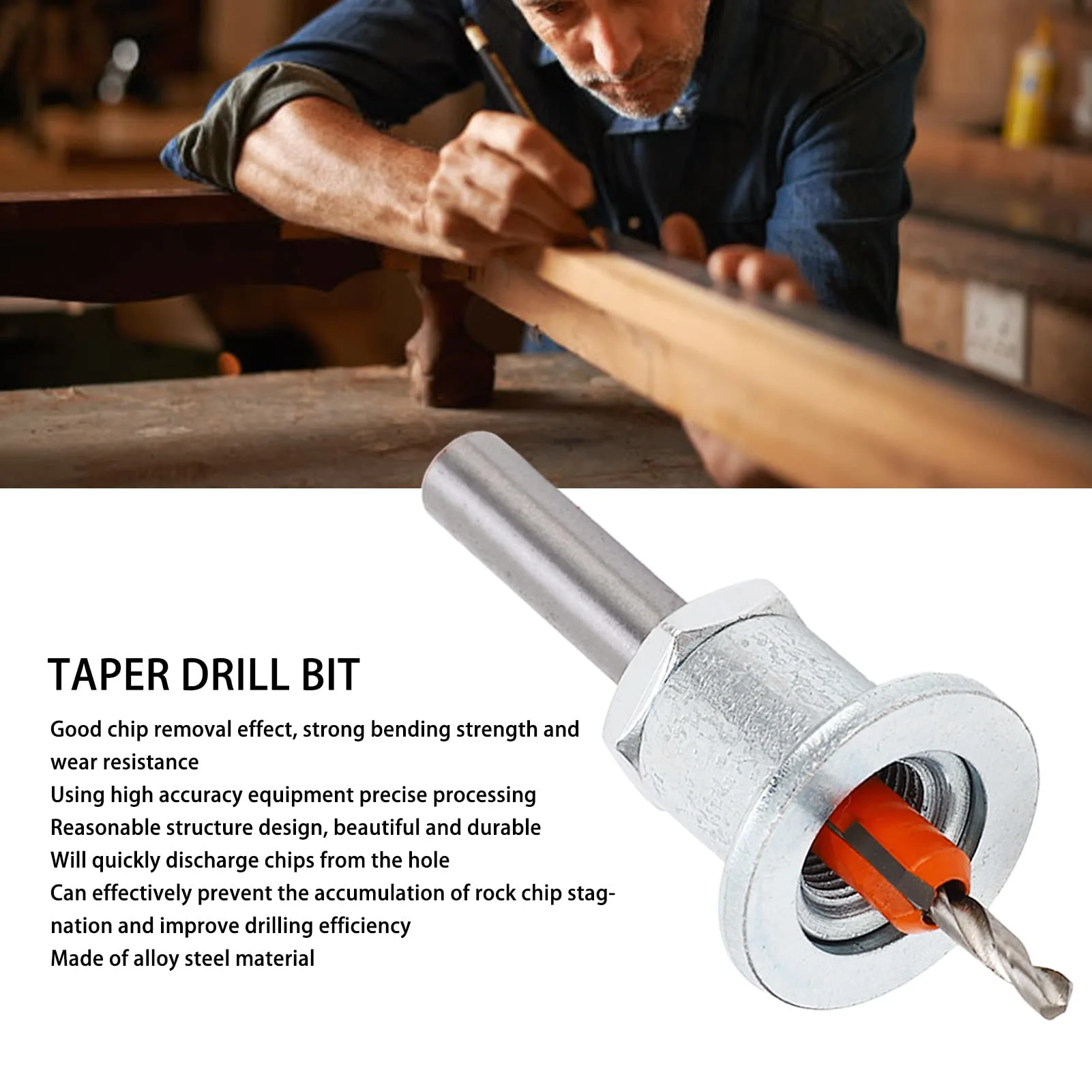 💥Made in Germany, Sole Agent💥 Limiting Countersunk Hole Drill Al
