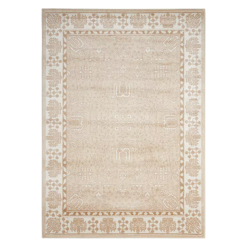 Nourison Euphoria Framed Floral Rug