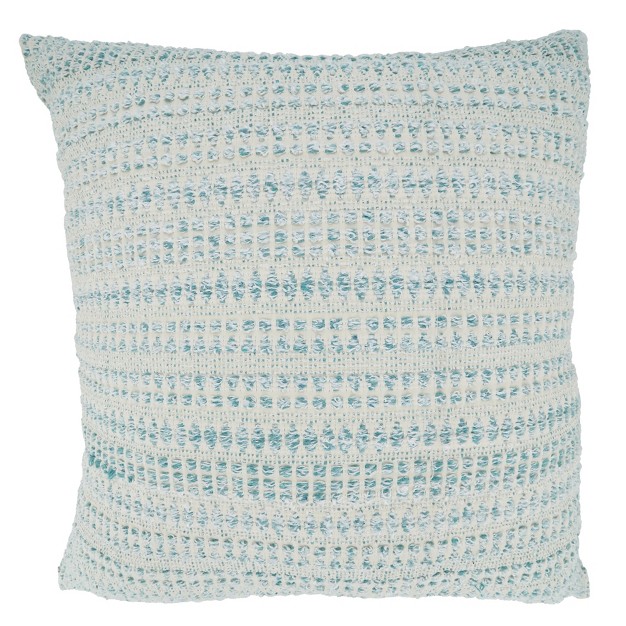 Saro Lifestyle Woven Decorative Pillow Cover