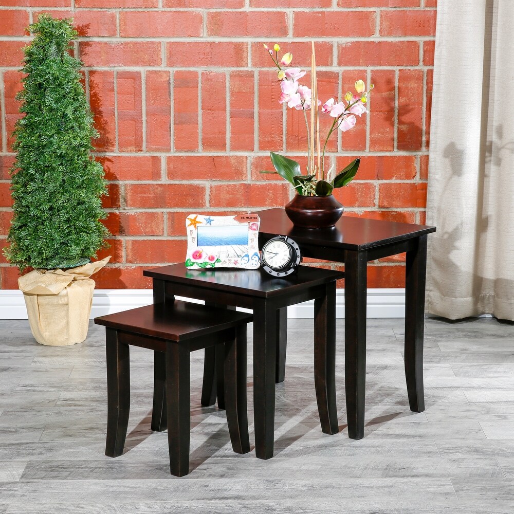 DTY Indoor Living Avon 3 Piece Nesting Table Set