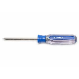 Husky #2 x 4 in. Square Shaft Standard Phillips Screwdriver H2X4PHSD