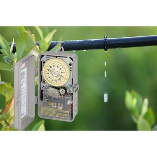 Intermatic T8800 Series 12 HP IndoorOutdoor IrrigationSprinkler Timer T8805P101D89