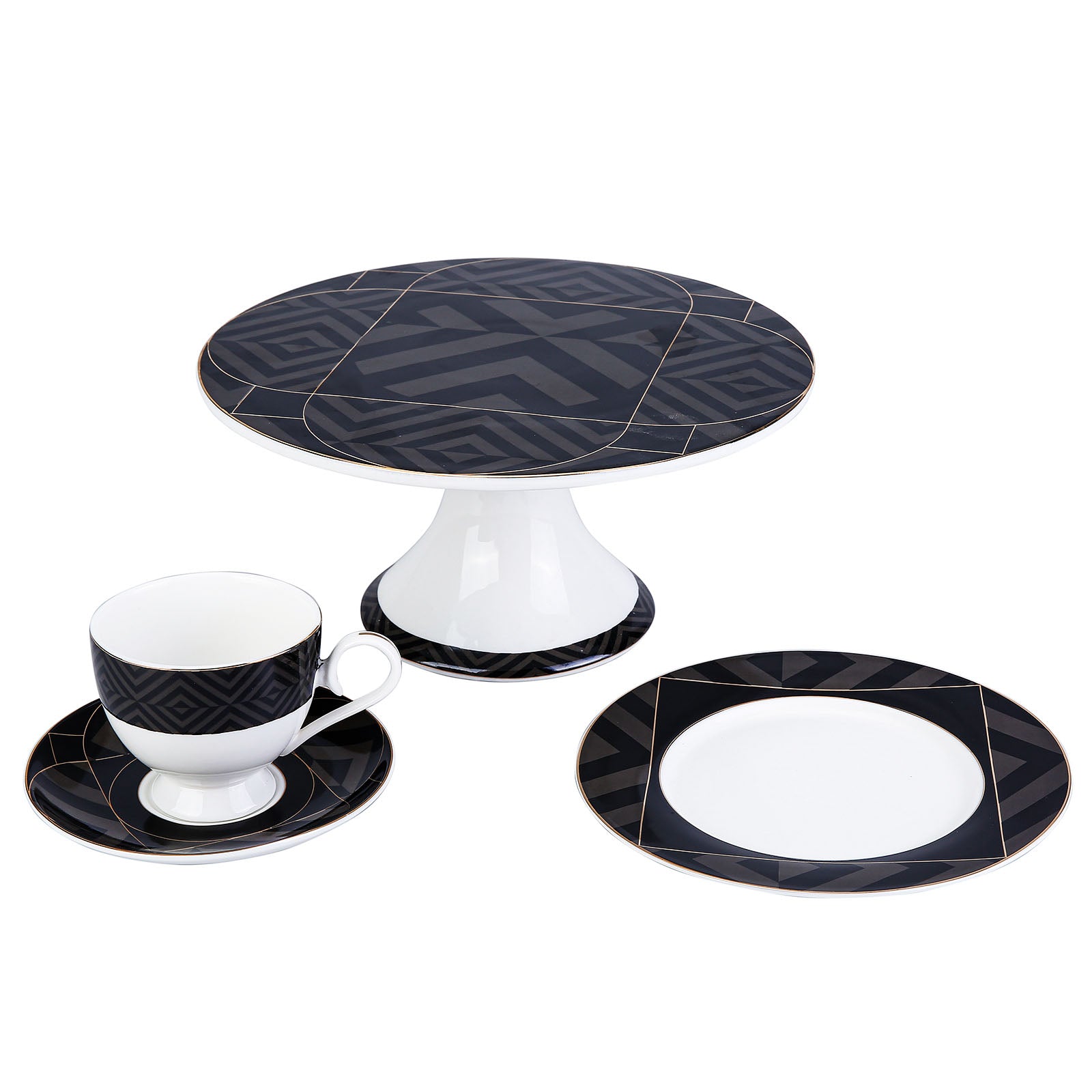 Lina 19 Piece 6 Seater Cake Set 153.03.07.8412