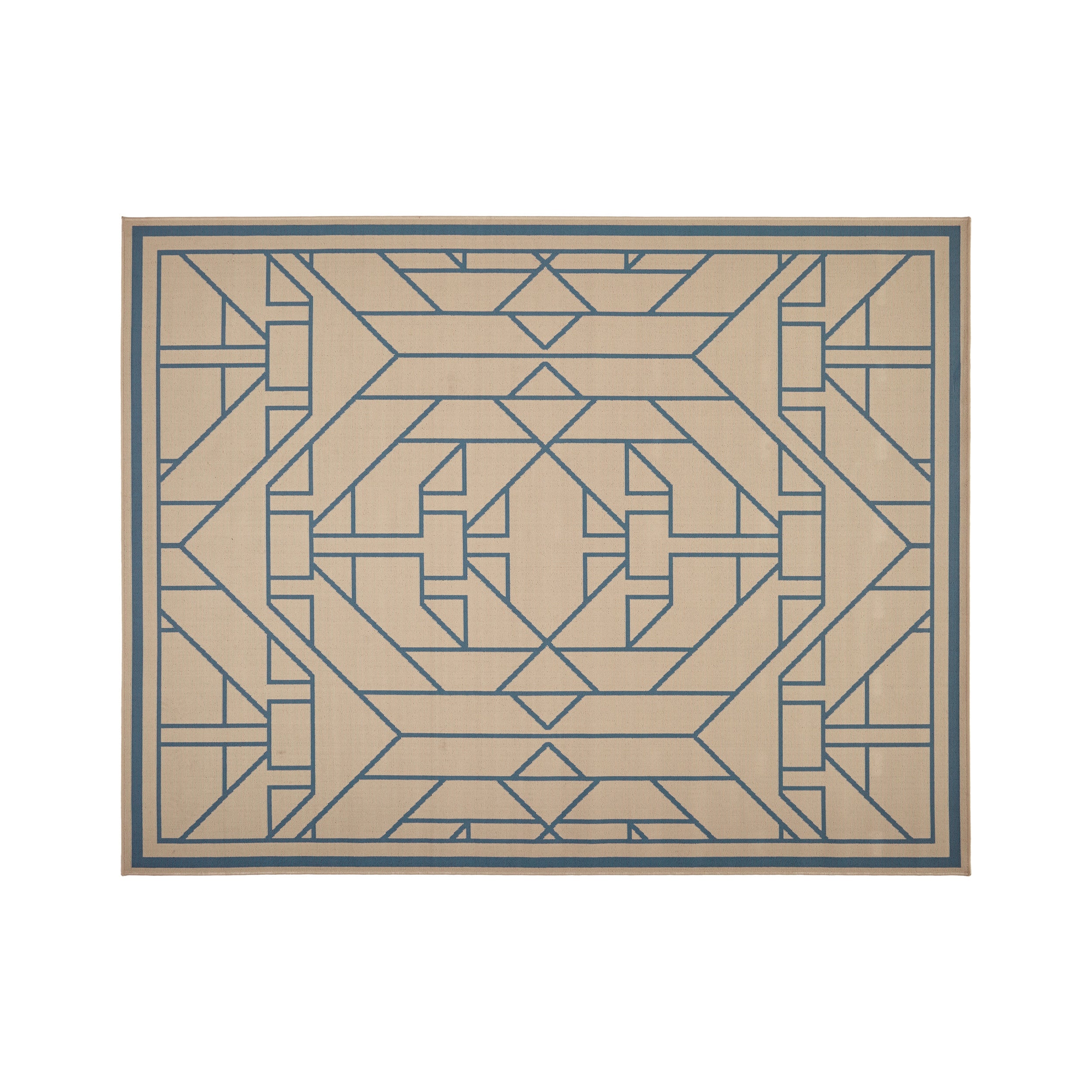 Gina Outdoor Geometric Area Rug