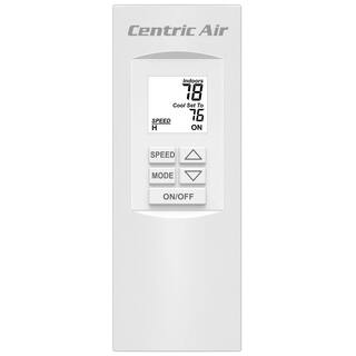 CENTRIC AIR 2.7(R2) Whole House Fan 2709 CFM (HVI-916 Certified Airflow Rating) 2-Speed Remote with TimerTemp Control R10 Damper 2.7A