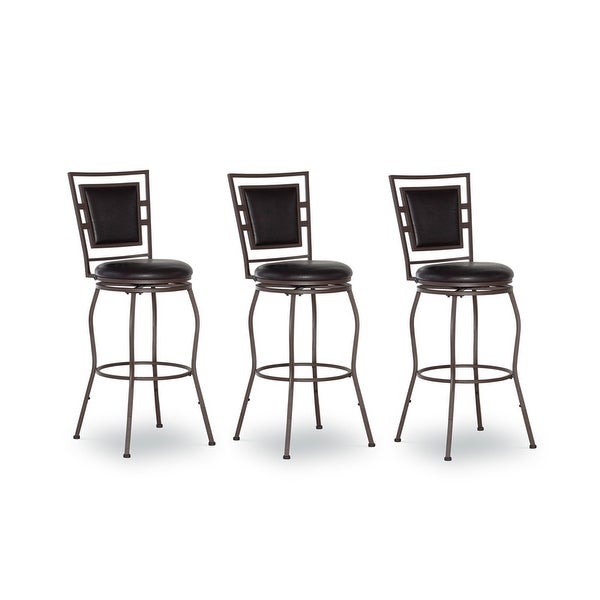 Copper Grove Nantucket Adjustable Bar Stools (Set of 3)