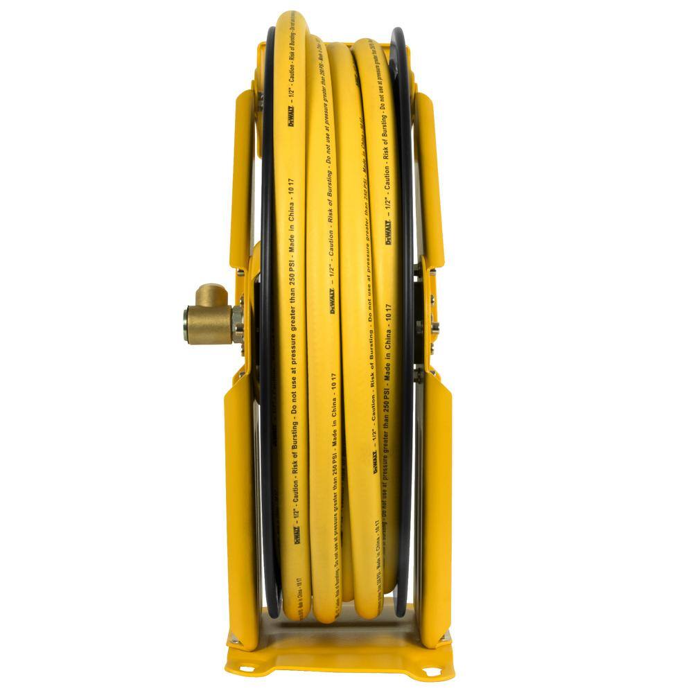 DW 12 in. x 50 ft. Double Arm Auto Retracting Air Hose Reel DXCM024-0344