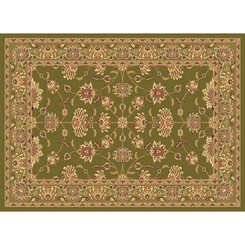 Rugs America New Vision Kashan Framed Floral Rug