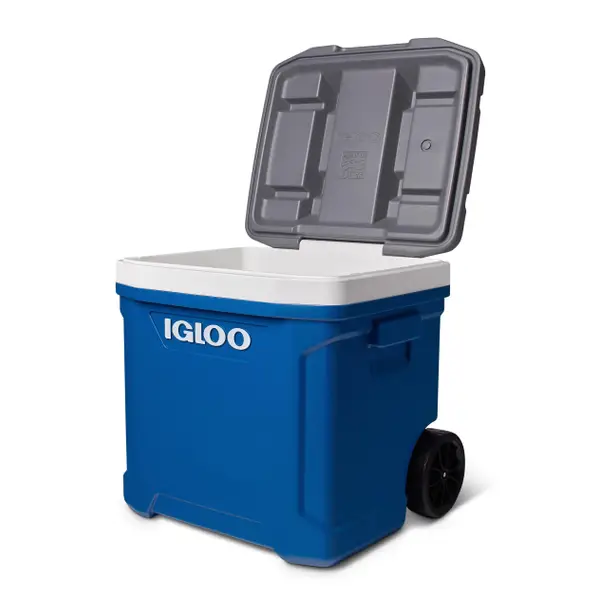 Igloo Indigo Blue Latitude 60 Roller Cooler