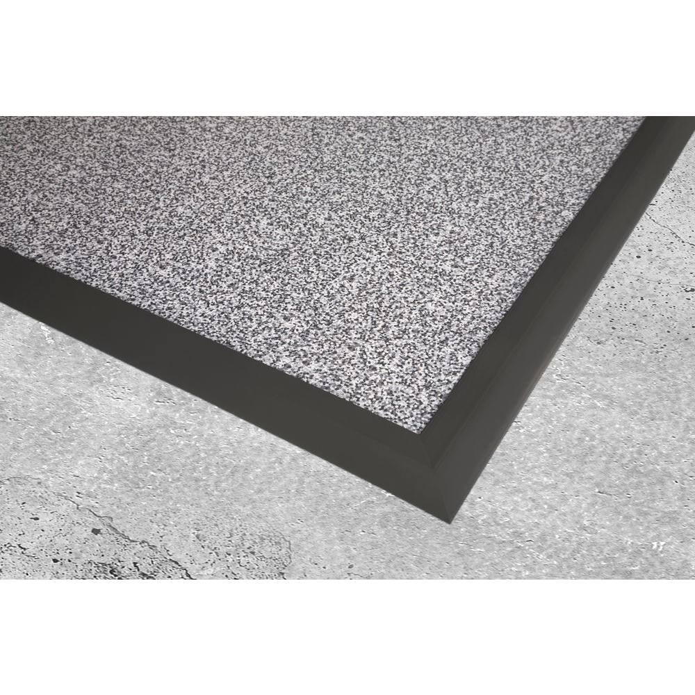 G-Floor 25 ft. Length Slate Grey Mat Edge Trim GFEDGE25SG