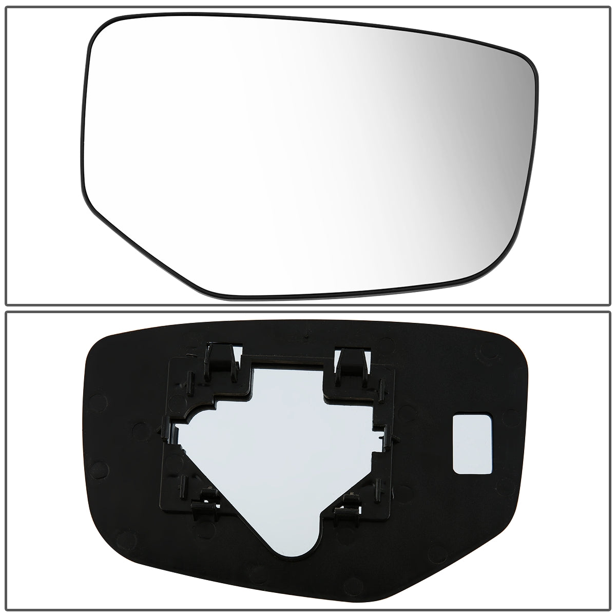 DNA Motoring OEM-MG-0317 For 2008 to 2012 Honda Accord Factory Style Passenger / Right Mirror Glass Lens 09 10 11