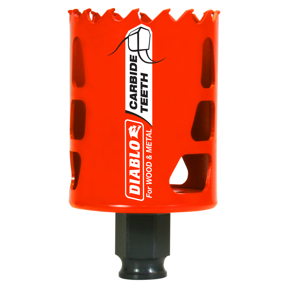 Diablo Tools 2 (51mm) Carbide-Tip Wood and Metal Holesaw